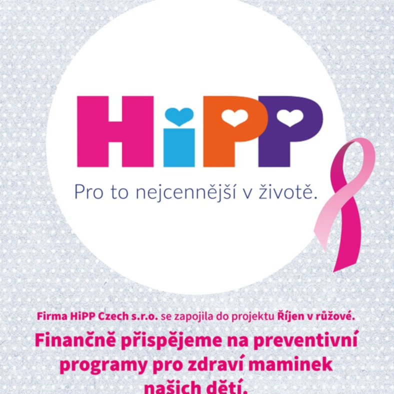 HiPP podporuje Říjen v růžové